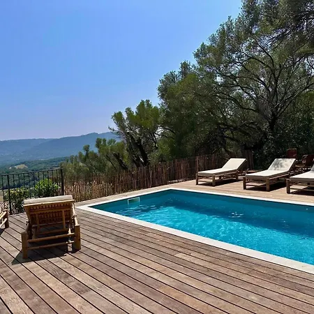 Bergerie De Charme, Piscine Chauffee, Vue Nature Entre Et Montagne, Sotta