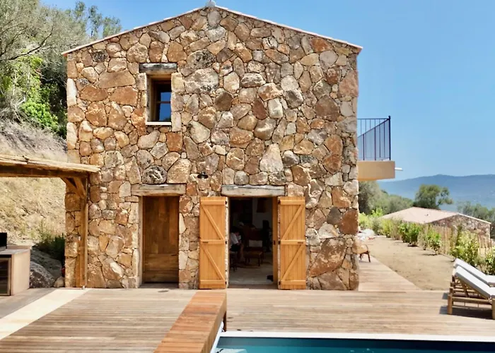 Bergerie De Charme, Piscine Chauffee, Vue Nature Entre Et Montagne, Villa