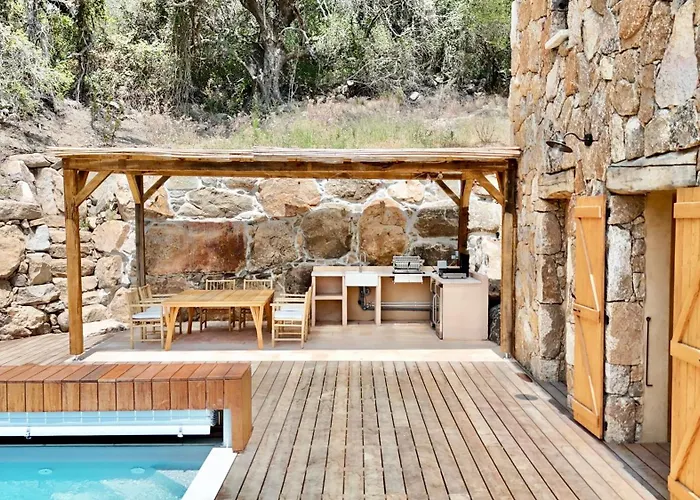 Bergerie De Charme, Piscine Chauffee, Vue Nature Entre Et Montagne, * Sotta