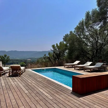 Bergerie De Charme, Piscine Chauffee, Vue Nature Entre Et Montagne, ヴィラ *