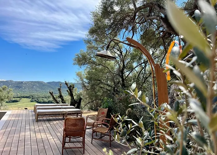 Bergerie De Charme, Piscine Chauffee, Vue Nature Entre Et Montagne, ヴィラ *