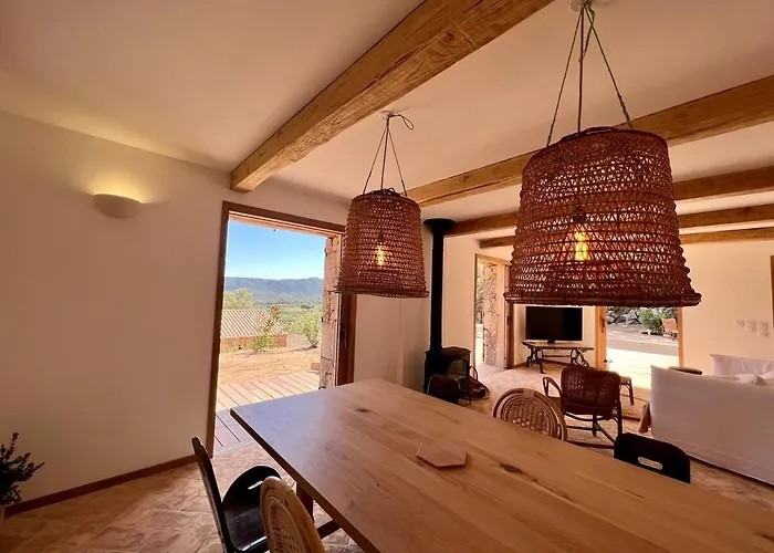 Bergerie De Charme, Piscine Chauffee, Vue Nature Entre Et Montagne, Vila